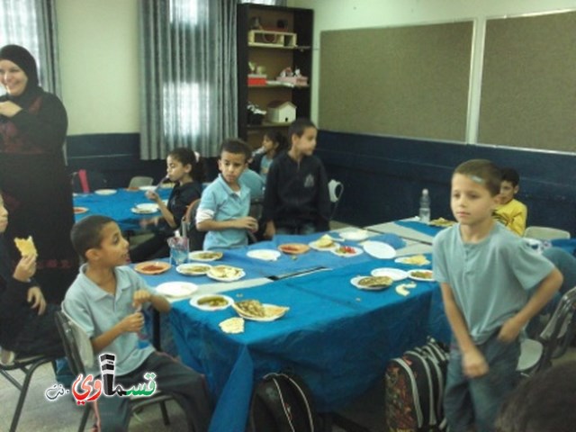 كفرقاسم : فعالية يوم الزيت والزيتون في مدرسة ابن خلدون